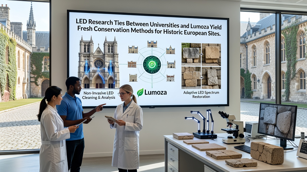 University Partnerships with Lumoza Spur LED Advances in Protecting Europe's Historic Sites
